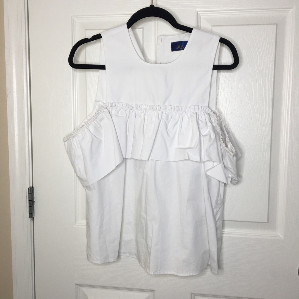 Cold shoulder blouse